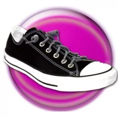 Lacets-ressorts élastiques sans noeud roses magenta 2