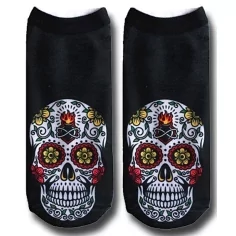 Socquettes crânes calaveras pour vos jolis pieds
