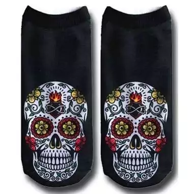 Socquettes crânes calaveras pour vos jolis pieds
