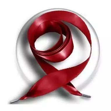 Lacets de chaussures satin rouge large vente en ligne…