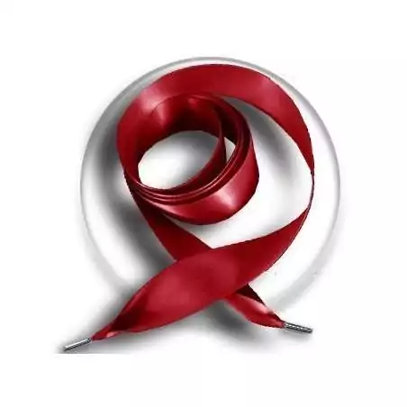 Lacets de chaussures satin rouge large vente en ligne…