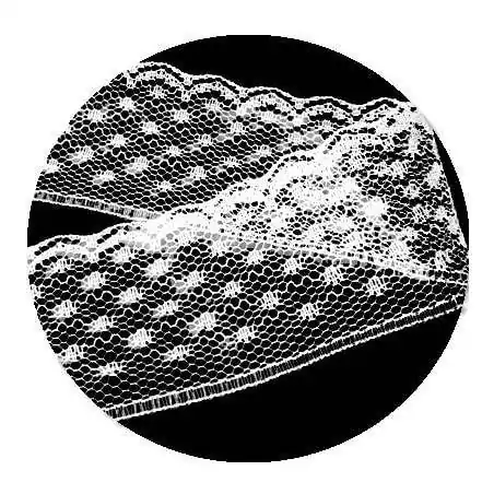 Lacets de chaussures dentelle plumetis blanc-Achat|Vente…