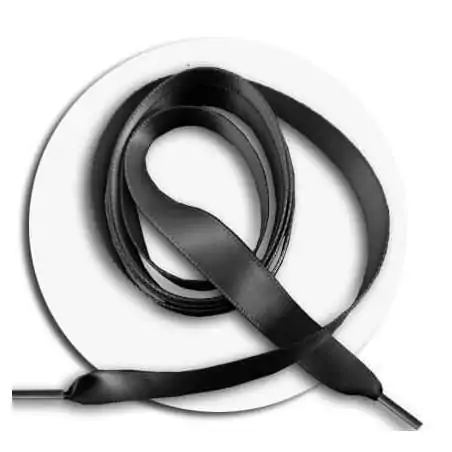 Lacets de chaussures fins satin gris ardoise-Achat|Vente…