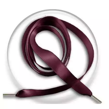 Lacets de chaussures fins satin bordeaux-Achat|Vente en…