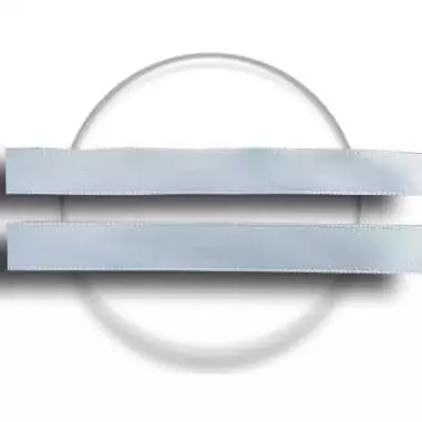 Lacets en satin bleu pâle pour vos chaussures