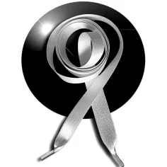 Lacets de chaussures satin gris paillettes brillantes…