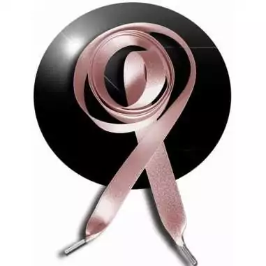 Lacets de chaussures satin nude paillettes brillantes…