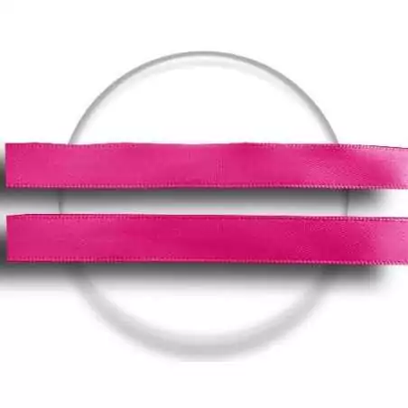 Lacets en satin rose fuchsia pour vos chaussures