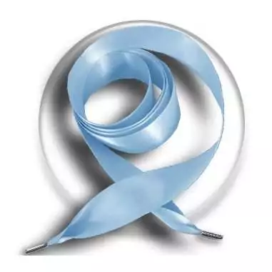 Lacets de chaussures larges satin bleu ciel-Achat|Vente en…