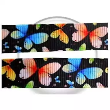 Lacets noirs papillons&nbsp;colorés pour vos chaussures