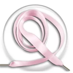 Lacets de chaussures fins satin rose pâle-Achat|Vente en…