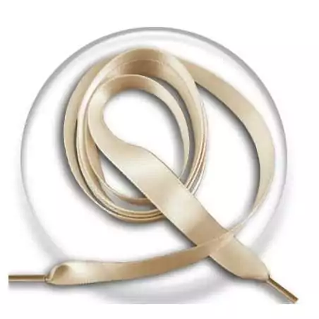 Lacets de chaussures fins satin beige lin-Achat|Vente en…