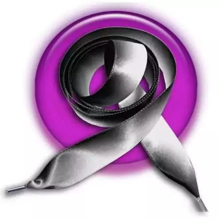 Lacets de chaussures larges satin effet…