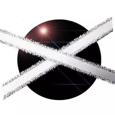 Lacets blancs franges argentées pour vos chaussures