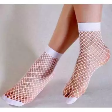 Chaussettes résille&nbsp;blanche pour vos jolis pieds