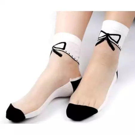 Chaussettes effet col pour vos jolis pieds