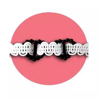 Décorations bijoux de lacets coeurs blancs en vente lacets…