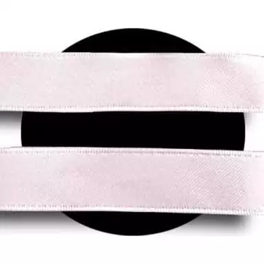 Lacets larges en satin rose poudré pour vos chaussures