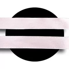 Lacets en satin rose poudré pour vos chaussures 2