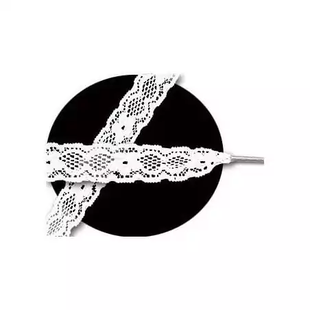 Lacets de chaussures blancs en dentelle -Achat|Vente en…