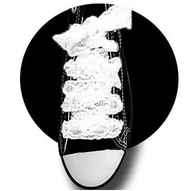 Lacets de chaussures blancs en dentelle -Achat|Vente en…