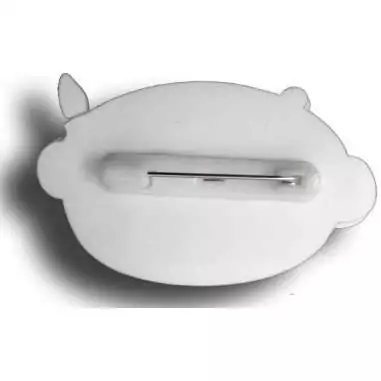 Badge chat japonais kawaii tout mimi