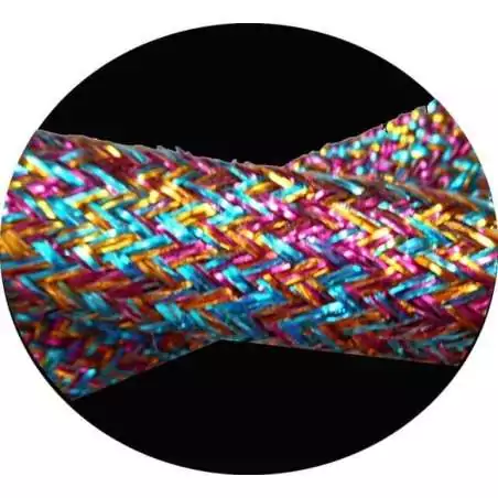 Lacets multicolores paillettes pour vos chaussures