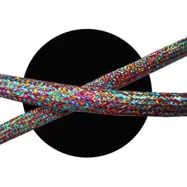 Lacets multicolores paillettes pour vos chaussures