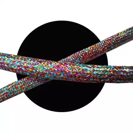 Lacets multicolores paillettes pour vos chaussures