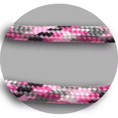 Lacets paracorde rose, gris, blanc&nbsp;&&nbsp;noir pour vos…