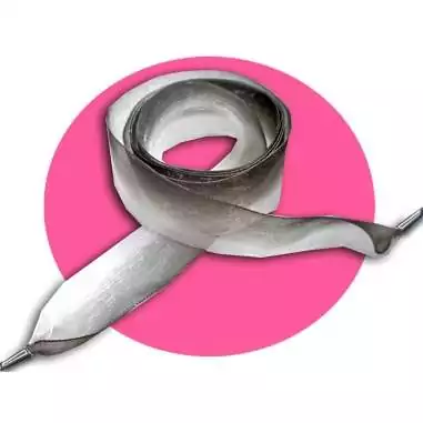 Lacets organdi dégradé de gris à noir. pour vos chaussures