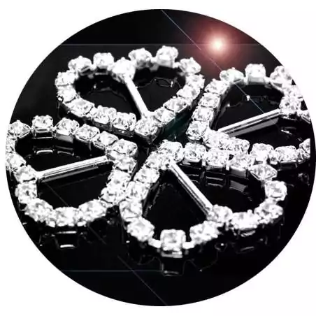 Envie de décorer vos chaussures ? Décorations coeur & diamants