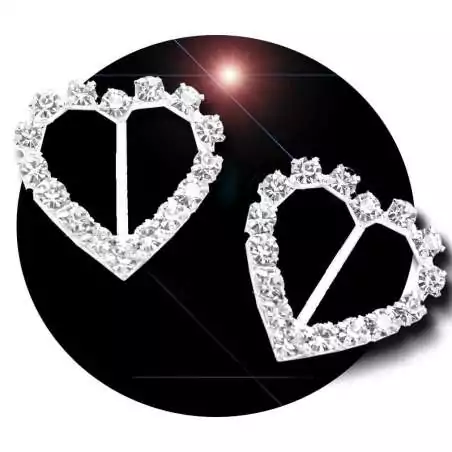 Envie de décorer vos chaussures ? Décorations coeur & diamants