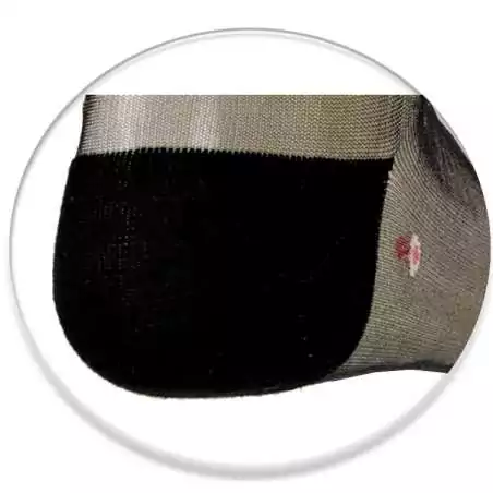 Chaussettes&nbsp;transparentes&nbsp;/ noires à motifs pour vos…