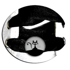 Envie de décorer vos chaussures ? Décorations&nbsp;chat désabusé