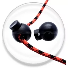 Stoppeurs boules noirs pour vos lacets, capuches, sacs, pantalons,... 2