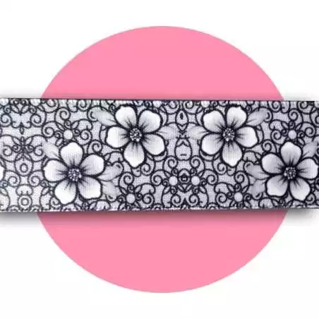 Lacets de chaussures larges satin dentelle…