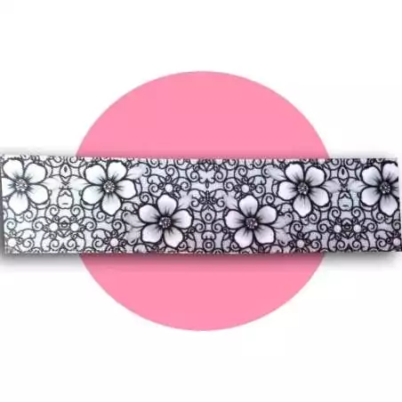 Lacets de chaussures larges satin dentelle…