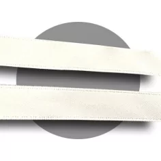 Lacets en satin blanc&nbsp;cassé pour vos chaussures 2