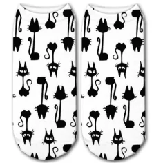 Socquettes chats noirs pour vos jolis pieds