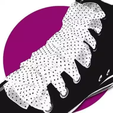 Lacets de chaussures organza & organdi à…