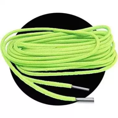 Lacets de chaussures gris acier foncé, ronds, en couleur…