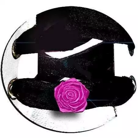 Décorations de lacets de chaussures fleur rose blanche.…