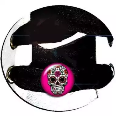 Envie de décorer vos chaussures ? Décorations roses Calavéra mexicains