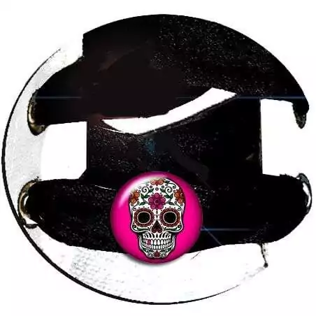 Envie de décorer vos chaussures ? Décorations roses Calavéra mexicains