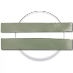 Lacets en satin kaki clair pour vos chaussures 2