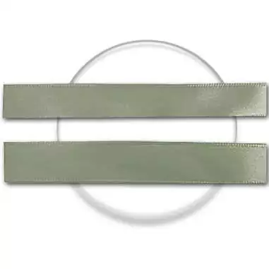 Lacets en satin kaki clair pour vos chaussures