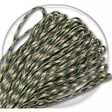  Lacets paracorde camouflage kaki beige pour vos chaussures