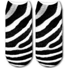 Socquettes fourrure de zèbre pour vos jolis pieds