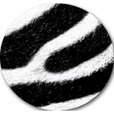 Socquettes fourrure de zèbre pour vos jolis pieds 2